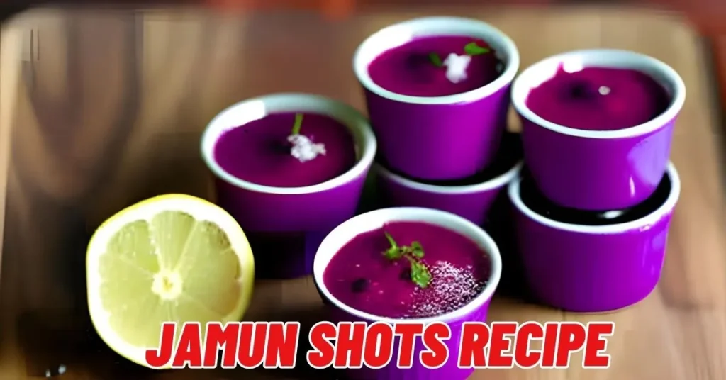 Jamun Shots Recipe