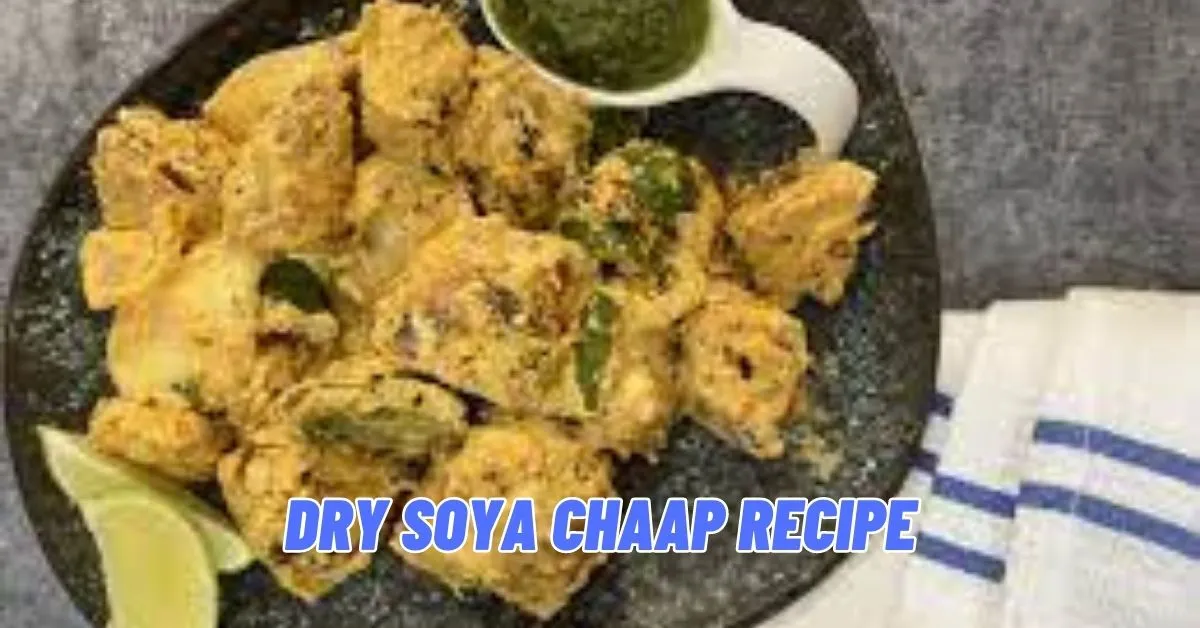 Dry Soya Chaap Recipe