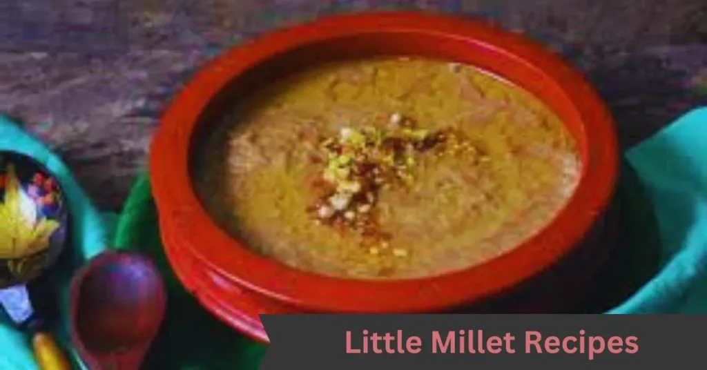 Little Millet Recipes