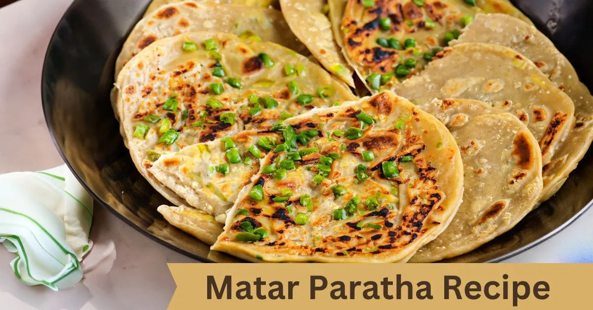 Matar Paratha Recipe Matar Paratha Recipe - Easy-to-Make Indian Delight
