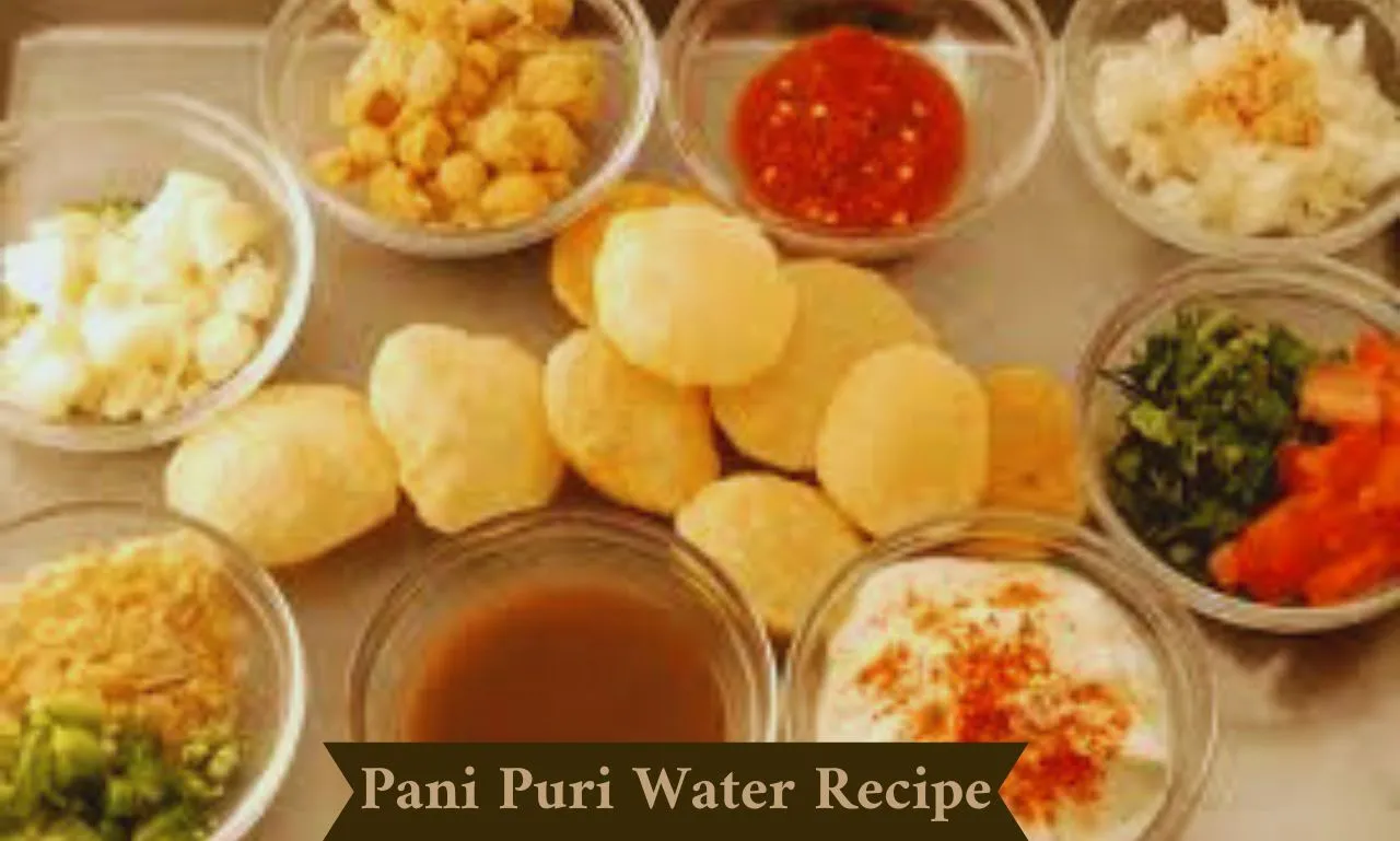 Pani Puri Water Recipe