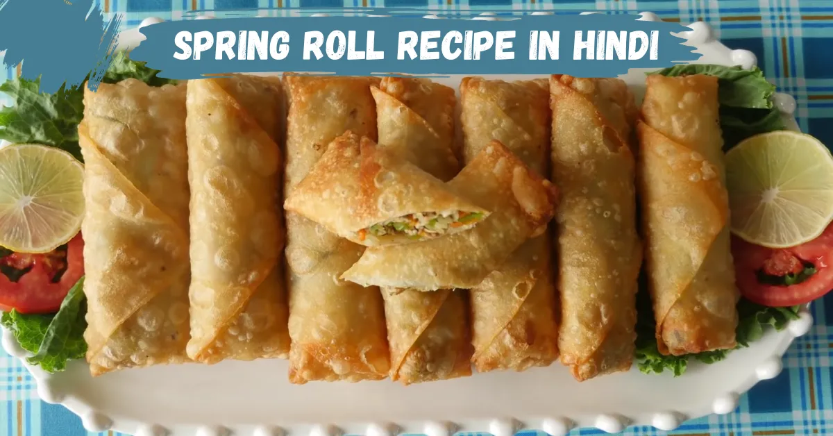 Spring Roll Recipe in Hindi
