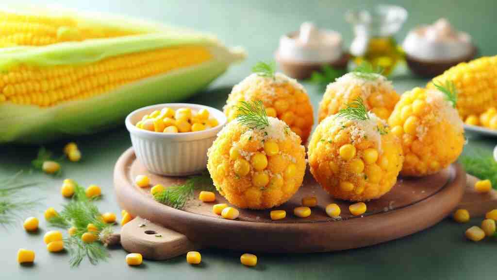Corn Cheese Balls Recipe