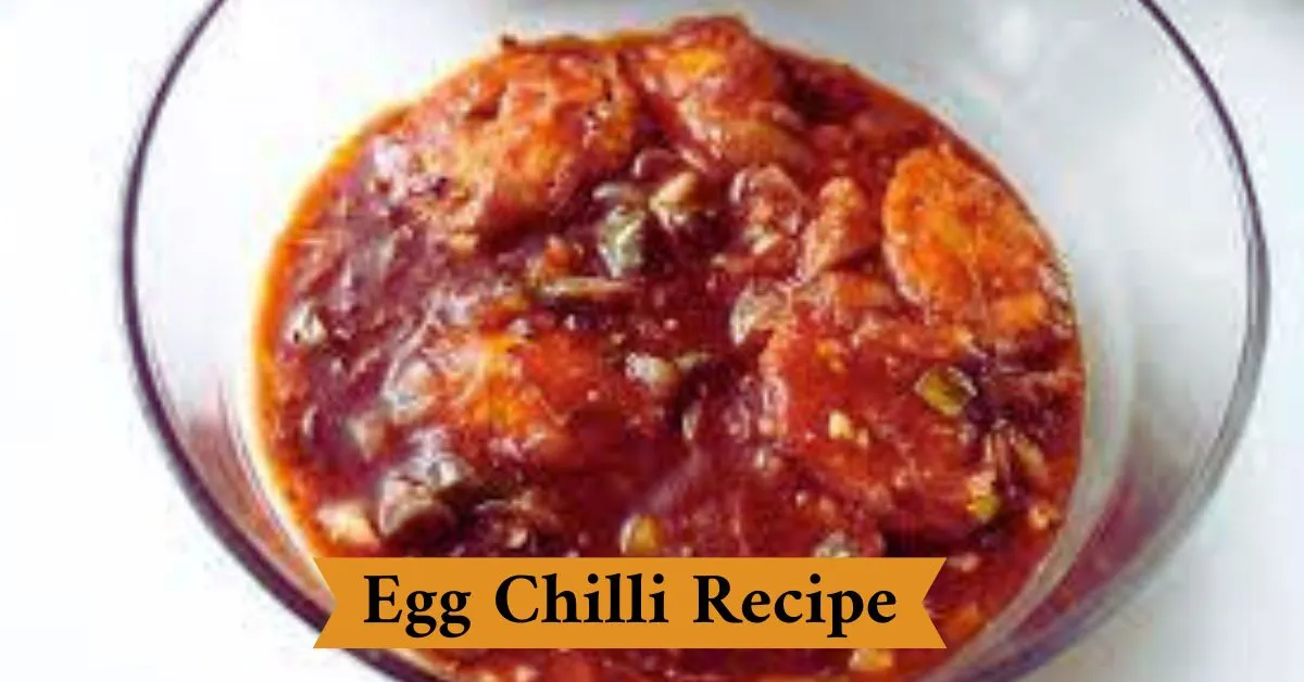 Egg Chilli Recipe