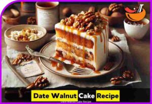 Date Walnut Cake Recipe