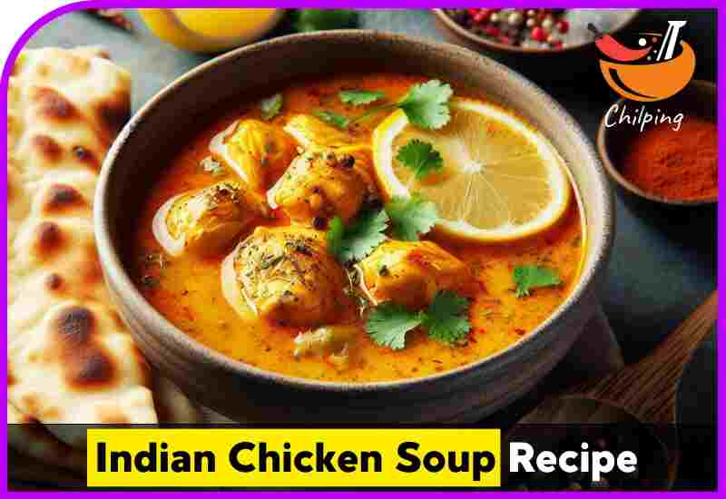 Simple Indian Chicken Soup Recipe Easy And Fast - Chil Ping